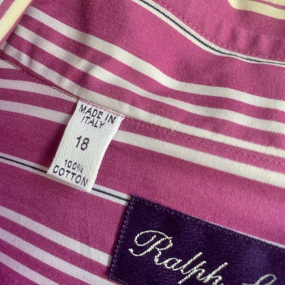 Ralph Lauren XXL purple men’s dress shirt - Picture 4 of 4